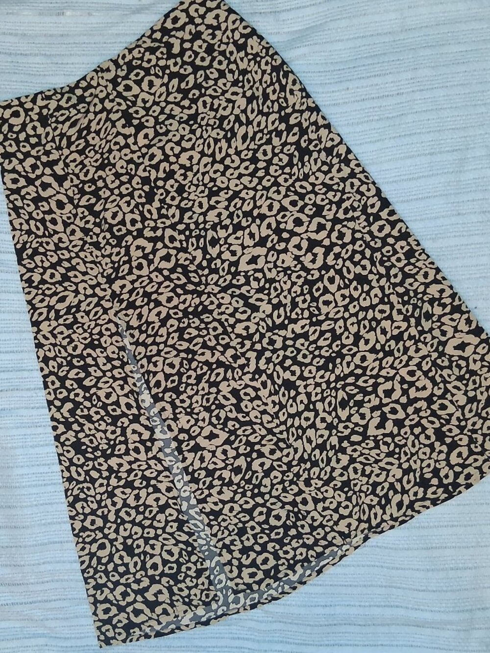 SheIn Cheetah Print Skirt w/ Side Split
